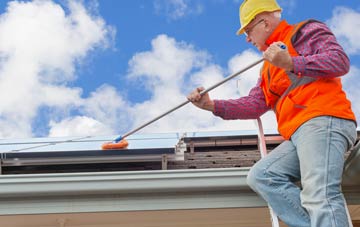 Moggerhanger soft wash roof cleaning